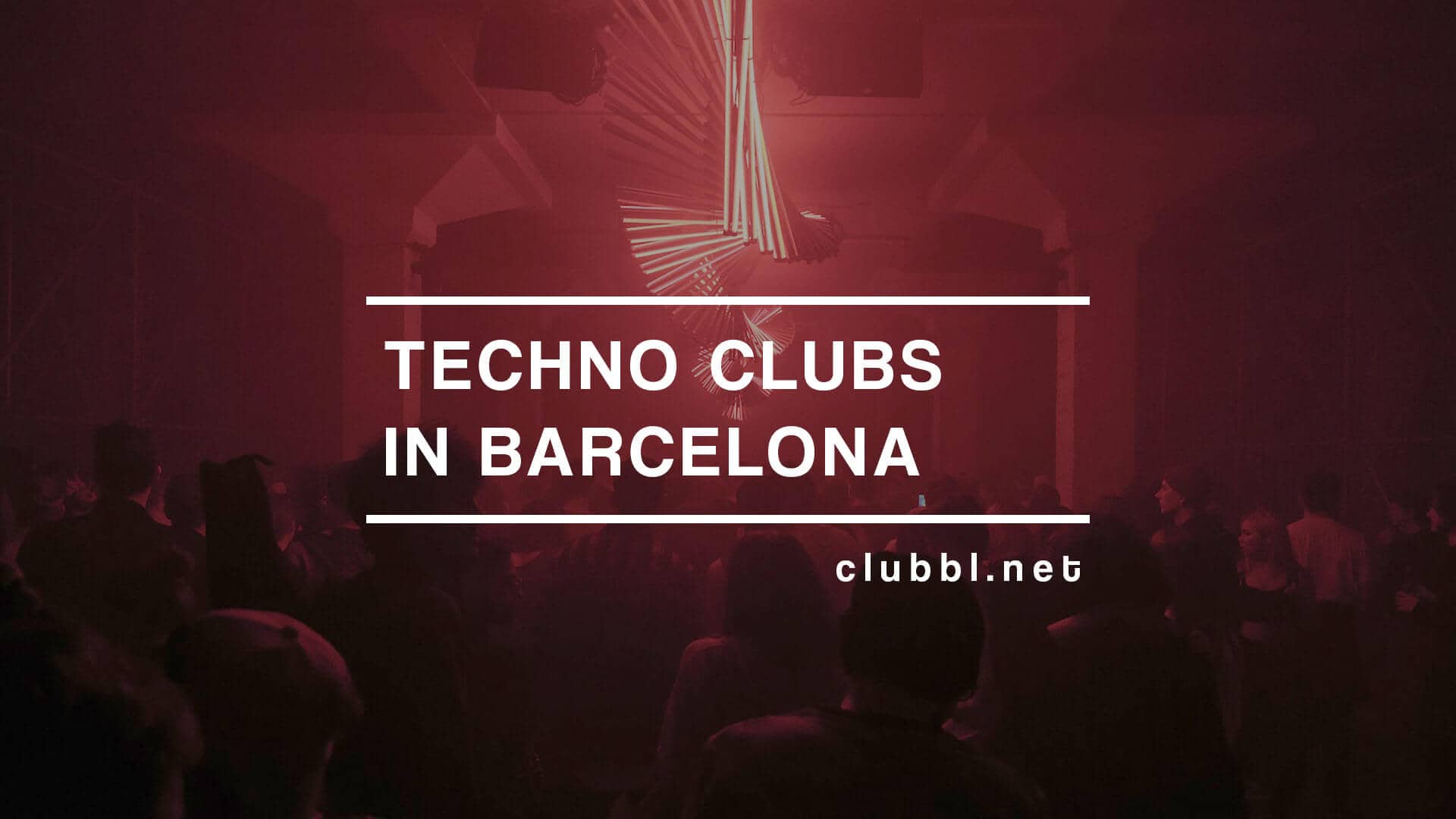 Discover the Techno Clubs in Barcelona and enjoy nightlife and techno scene in the city