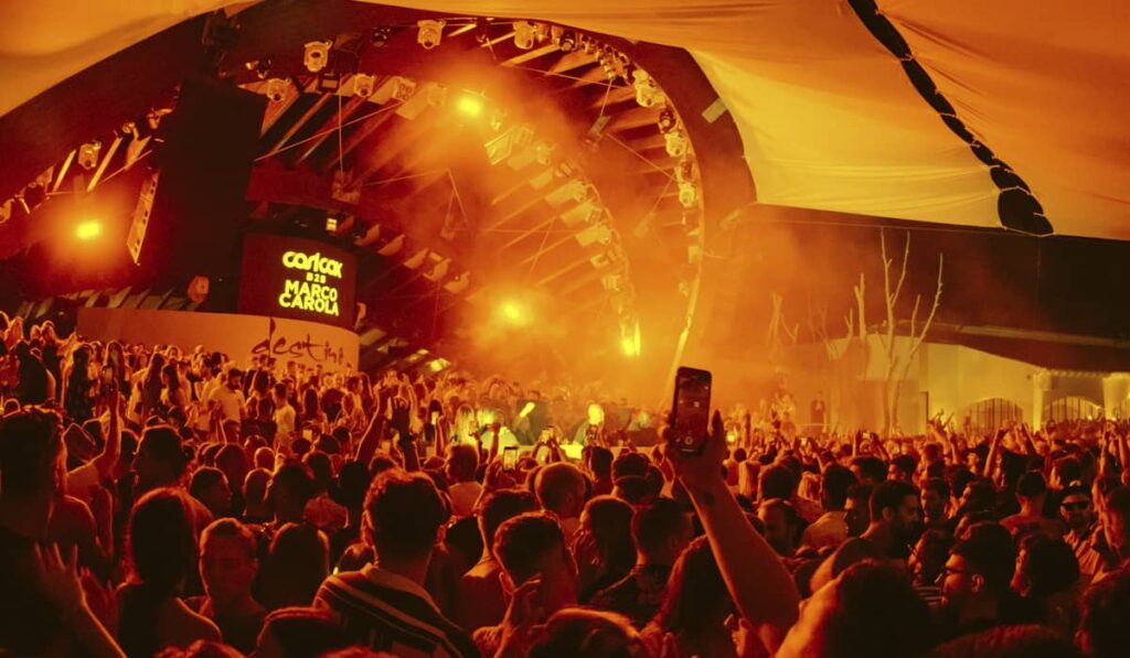 Imagen para los eventos y fiestas de musica techno en Destino Ibiza - Image for techno music events and parties at Destino Ibiza